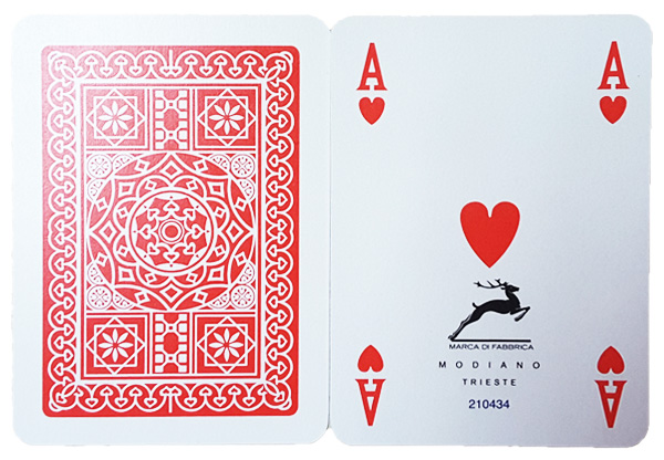 Modiano Poker N”98 označené karty 